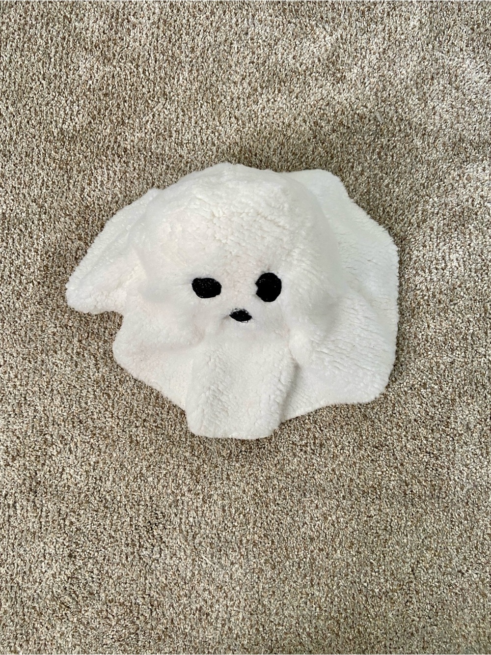 Sherpa Ghost Halloween Plush Decor Michaels EUC - Picture 8 of 12